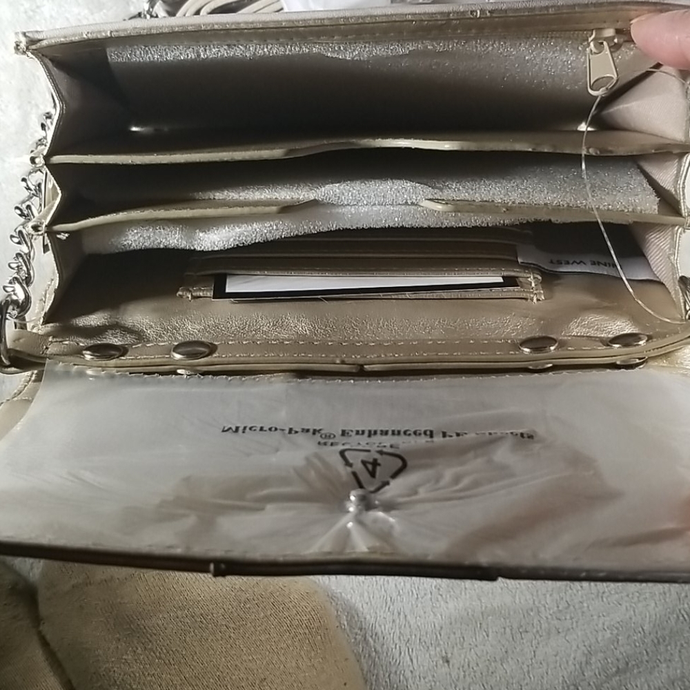 Nine West color block crossbody purse - Picture 6 of 7